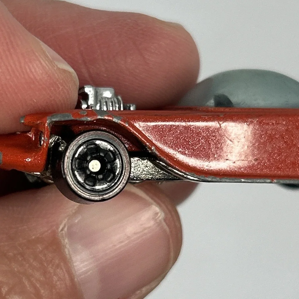Vintage Hot Wheels Red Line 1967 Beatnik Bandit Red Car Read